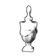 vaso in cotto: h 99 cm diametro 36 cm